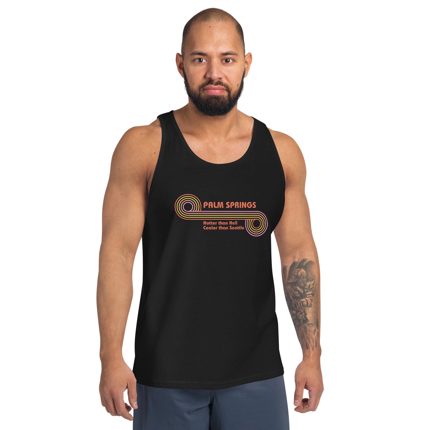 Palm Springs Is Cooler Than Seattle Tank Top