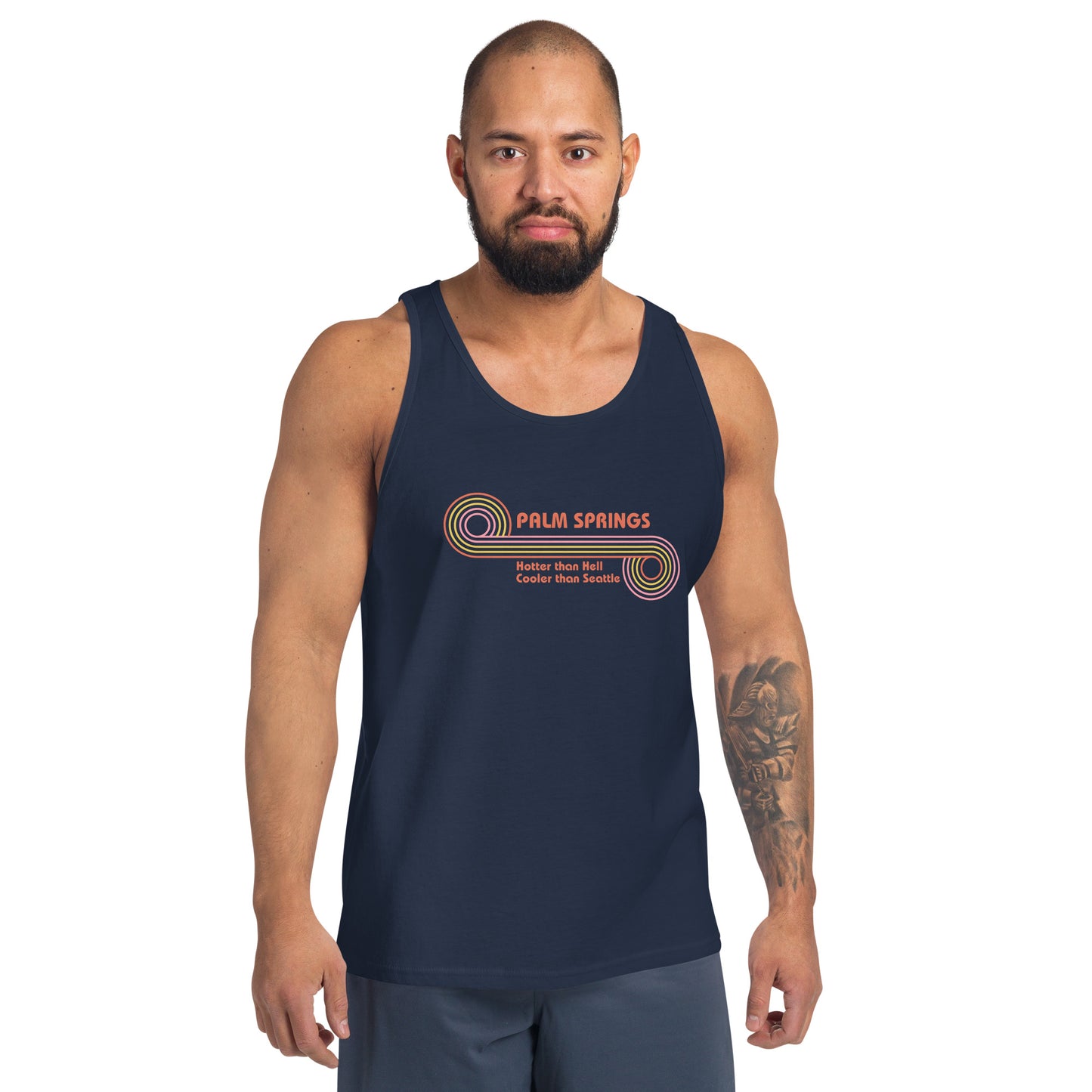 Palm Springs Is Cooler Than Seattle Tank Top