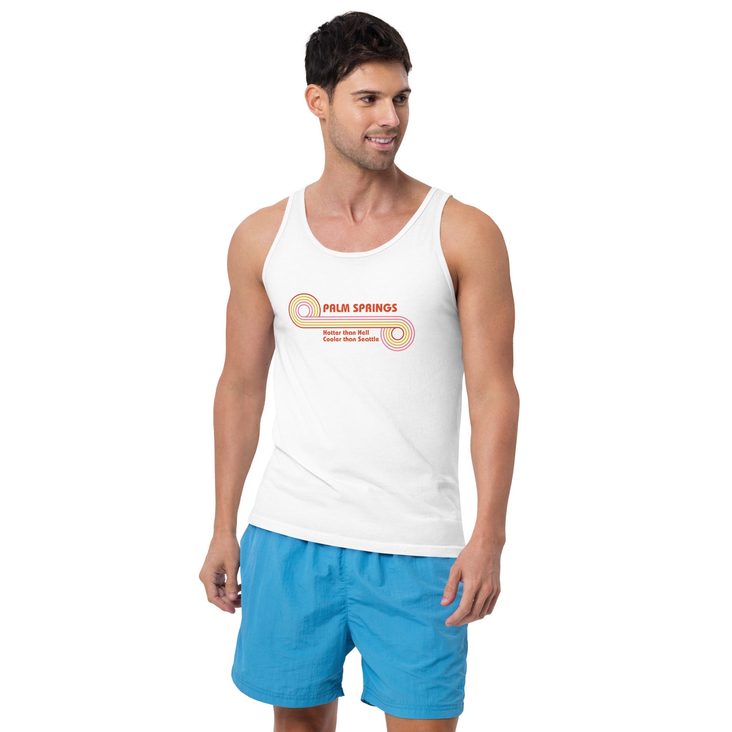 Palm Springs Is Cooler Than Seattle Tank Top