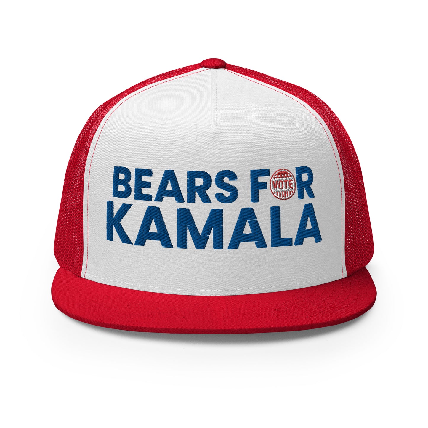 Bears for Kamala Hat (Patriotic Red)