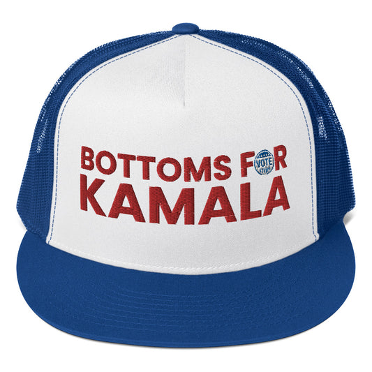 Bottoms for Kamala Trucker Hat (Patriotic Blue)