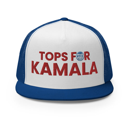 Tops for Kamala Hat (Patriotic Blue)