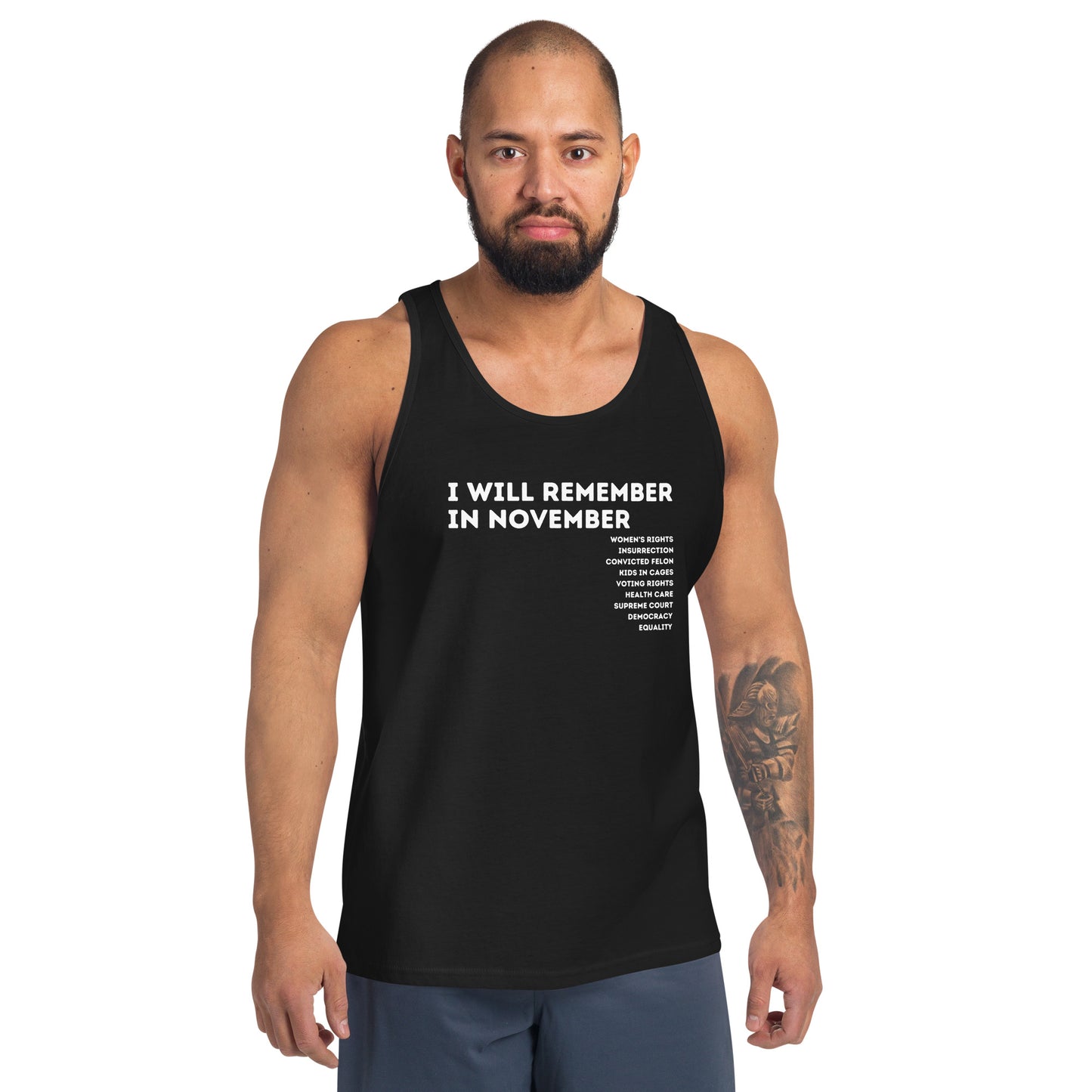 I Will Remember (to Vote) in November Tank Top