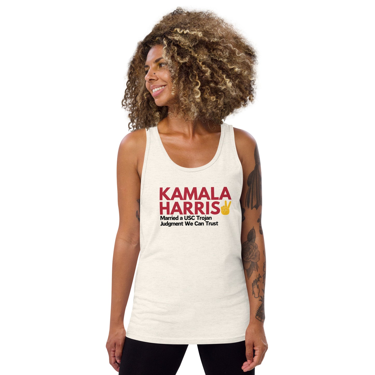 Kamala Harris Married a Trojan Tank Top