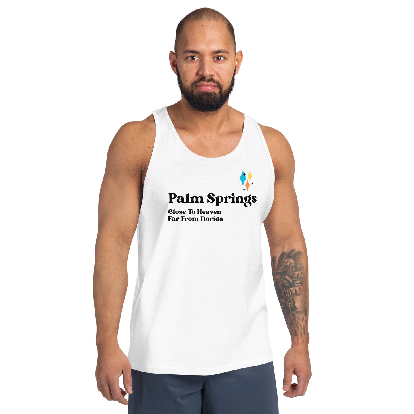 Palm Springs: Close to Heaven, Far from Florida Tank Top