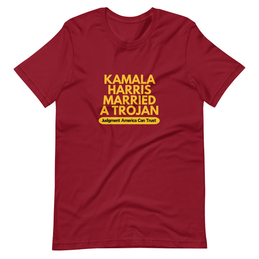 Kamala Harris Married a Trojan T-Shirt