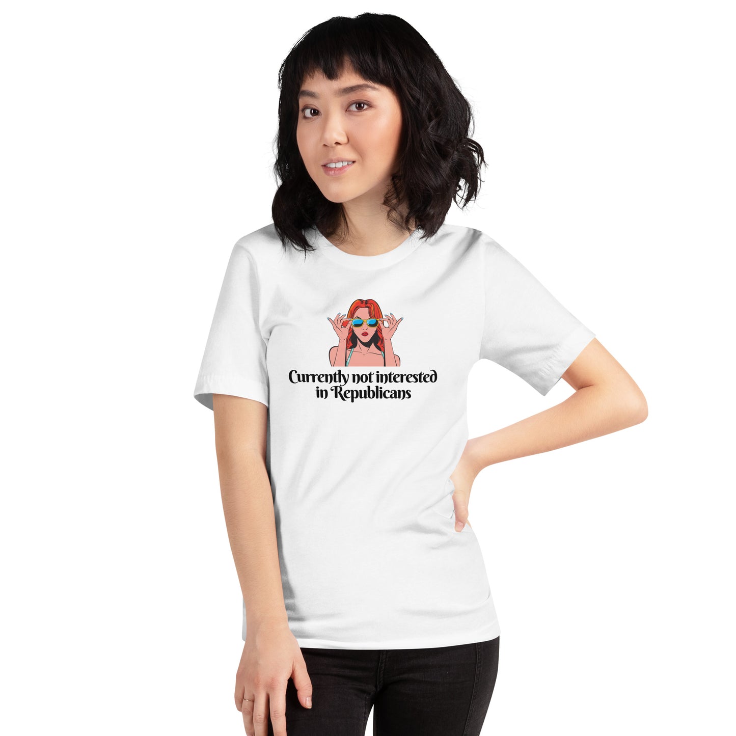 Currently Not Interested in Republicans T-Shirt